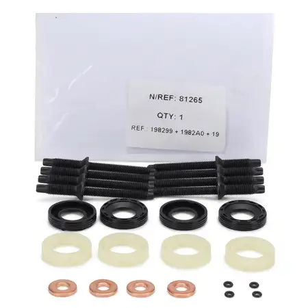 3RG Dichtungssatz Einspritzd&uuml;se f&uuml;r CITROEN C2 C3 2 C5 2 PEUGEOT 206 308 Expert 2 1.6 HDi