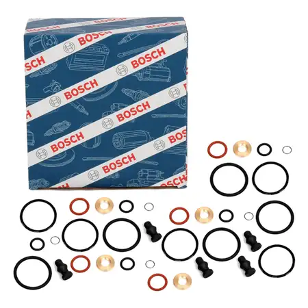 5x BOSCH 1417010997 Dichtungssatz Einspritzd&uuml;se Pumpe-D&uuml;se f&uuml;r VW Touareg 7L T5 2.5 TDI