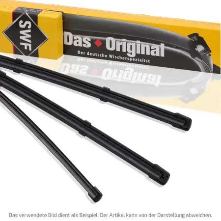 SWF 119355 + 119502 Scheibenwischer f&uuml;r VW Touran Caddy 3 SKODA Octavia 2 vorne + hinten