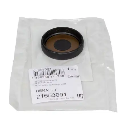 CORTECO Stopfen Kipphebelwellen-Montagebohrung f&uuml;r DACIA OPEL NISSAN RENAULT 7700274026