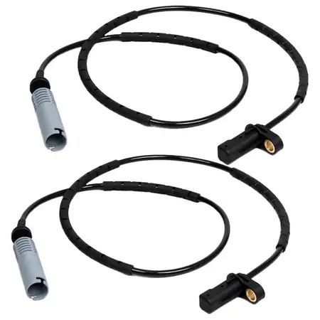 2x CARIPAR ABS Sensor Raddrehzahl f&uuml;r BMW 1er E81-88 3er E90-93 hinten 34526762466