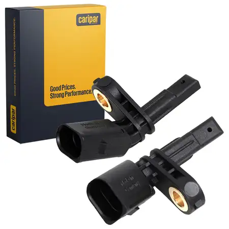 2x CARIPAR ABS Sensor Raddrehzahl f&uuml;r VW Golf 5 6 7 Passat B6 B7 Touran T5 T6 vorne/hinten