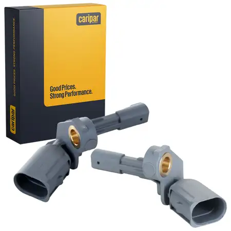 2x CARIPAR ABS Sensor Raddrehzahl f&uuml;r VW Passat B7 Sharan 7N Tiguan Touran AUDI 8U hinten