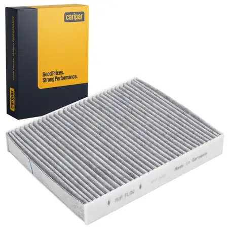 CARIPAR Innenraumfilter Aktivkohlefilter f&uuml;r FORD Focus 3 MK3 C-Max 2 MK2 Kuga 2 MK2 VOLVO