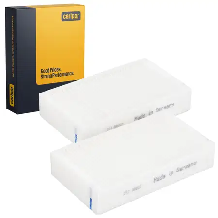 CARIPAR Innenraumfilter Pollenfilter VORFILTER Satz f&uuml;r BMW X3 F25 X4 F26 64119237159