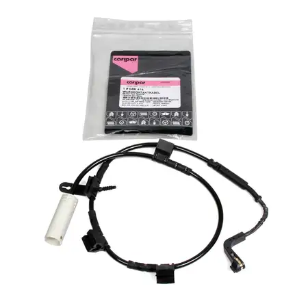 CARIPAR Warnkontaktkabel Verschlei&szlig;sensor f&uuml;r MINI R56 R55 Cabrio R57 vorne 34356789329