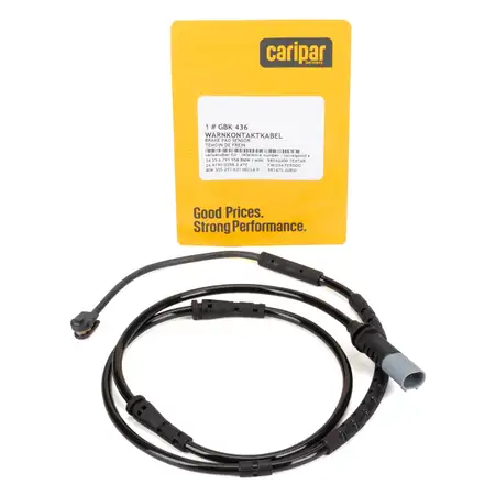 CARIPAR Warnkontaktkabel f&uuml;r BMW 5er F10 F11 F07 F12 F13 F06 vorne links 34356791958