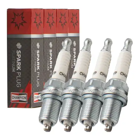4x CHAMPION OE136/T10 RC8PYP Z&uuml;ndkerze f&uuml;r OPEL Astra G Combo Zafira A B 1.6 CNG