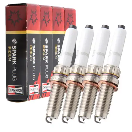 4x CHAMPION OE259 RERX4ZWYPD-1 Z&uuml;ndkerze f&uuml;r BMW F45 F46 G20 G30 G31 X1 X2 B48 12122455258