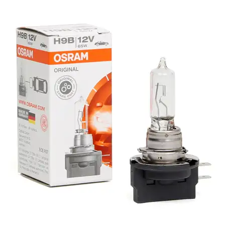 OSRAM H9B Halogen Bulb ORIGINAL LINE 12V 65W PGJY-5 64243