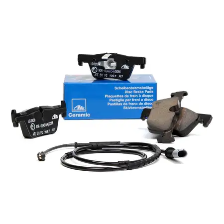 ATE Ceramic Bremsbel&auml;ge + Warnkontaktsensor f&uuml;r BMW F20 F21 F22 F23 F30-F34 F32-F36 hinten