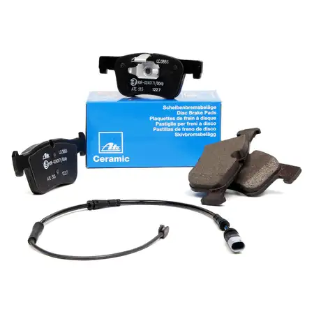 ATE Ceramic Bremsbel&auml;ge + Warnkontaktsensor f&uuml;r BMW 1er F20 F21 3er F30-34 4er vorne