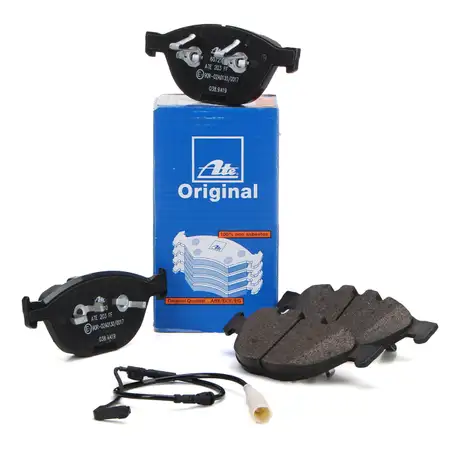 ATE Original Bremsbel&auml;ge + Sensor f&uuml;r BMW 5er E60 E61 550i M5 535d E63/64 650i 635d vorne