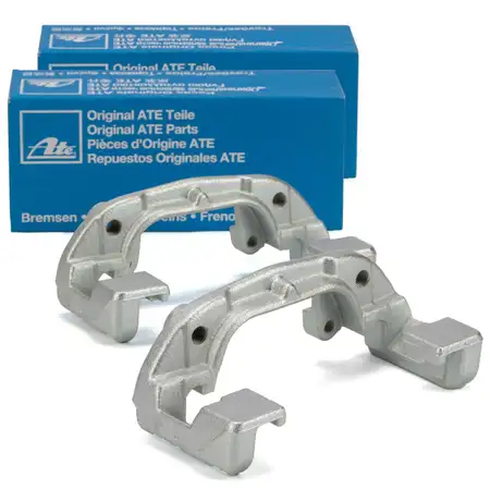 2x ATE 11.8170-0729.1 Halter Bremssattel f&uuml;r BMW 3er E36 E46 Z3 Z4 E85 vorne 34106758104