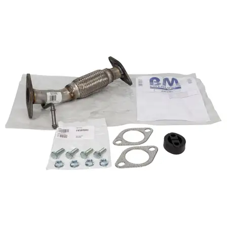 Hosenrohr Flexrohr + Montagesatz f&uuml;r HYUNDAI i30 FD KIA Cee'D ED 1.4 1.6 mitte