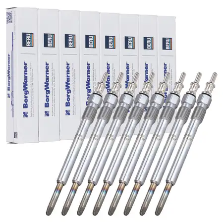 8x BERU GN003 0100226379 Gl&uuml;hkerze f&uuml;r MERCEDES W211 W463 W163 W220 400 CDI OM628