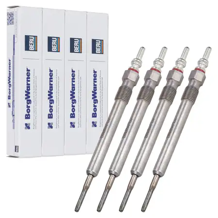 4x BERU GE133 0100266040 Gl&uuml;hkerze f&uuml;r VW Golf 6 7 Passat B6 B7 B8 Polo T5 T6 1.6/2.0 TDI