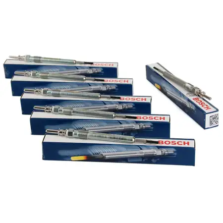 6x BOSCH GLP173 0250603006 Gl&uuml;hkerze f&uuml;r BMW MINI 6-Zylinder N57 B57 12230035934