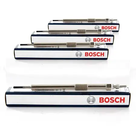 4x BOSCH GLP154 8200561251 Gl&uuml;hkerze f&uuml;r NISSAN OPEL RENAULT 2.0/2.3/2.5 DIESEL