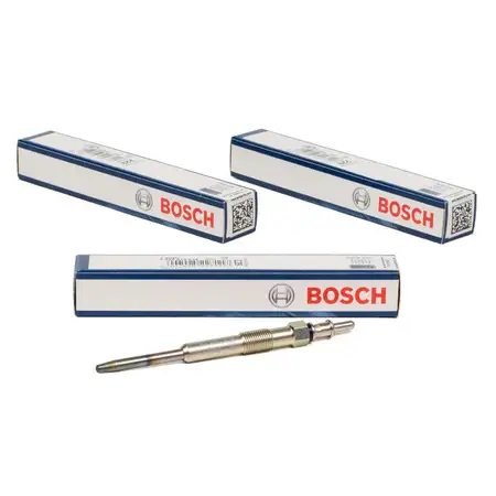 3x BOSCH GLP229 0250212014 Gl&uuml;hkerze f&uuml;r SMART City-Coupe ForTwo Cabrio 450 451 0.8 CDI