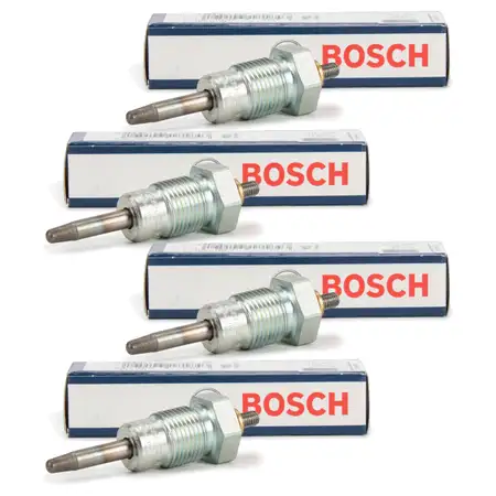 4x BOSCH 0250201044 GLP104 Gl&uuml;hkerze f&uuml;r MERCEDES/8 W115 W123 W460 Ponton T1 T2/L