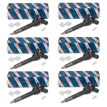 6x BOSCH 0445110616 Einspritzd&uuml;se Injektor f&uuml;r BMW X5 F15 30d N57 11.2013-06.2018