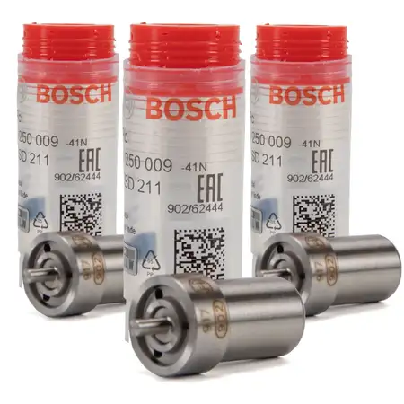 3x BOSCH 0434250009 Fuel Injector Nozzle for MERCEDES-BENZ W100 180D 44HP