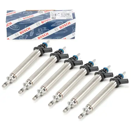 6x BOSCH Einspritzd&uuml;se f&uuml;r MERCEDES W204 W205 W212 W213 W166 W221 W222 W223 2560705600