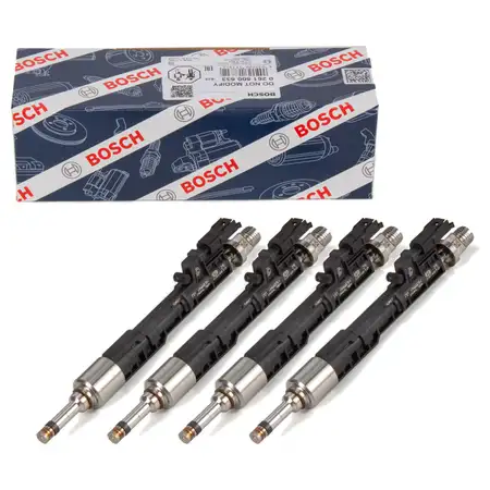4x BOSCH 0261500533 Einspritzd&uuml;se f&uuml;r BMW F20 F21 F22 F23 F30-F34 F10 F11 X1 E84 X3 N20