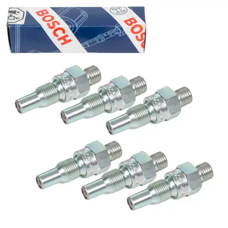 6x BOSCH 0437004002 Einspritzventil f&uuml;r MERCEDES Pagode W113 W111 W108 W109 M129 M130