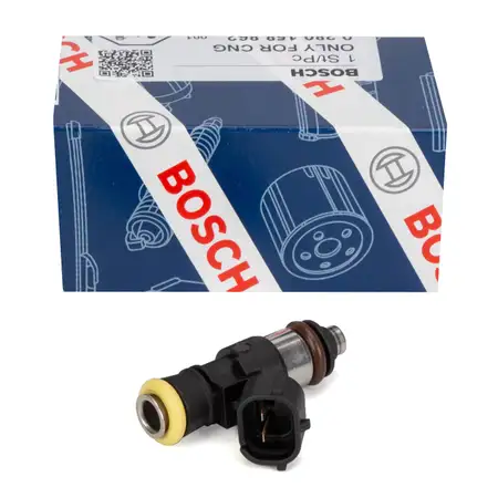 BOSCH 0280158862 Einspritzventil Einspritzd&uuml;se CNG f&uuml;r VW Golf 7 AUDI A3 SEAT Leon SKODA
