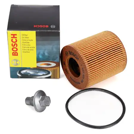 BOSCH 1457429249 &Ouml;lfilter + Schraube f&uuml;r CITROEN FIAT FORD JAGUAR PEUGEOT 2.2/2.4 DIESEL