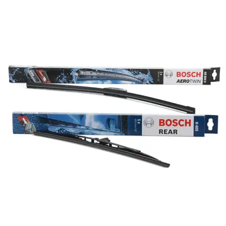 BOSCH AR600U + H405 Windshield Wipers for Mercedes C-Class/E-Class T-Model S202 (Front + Rear)