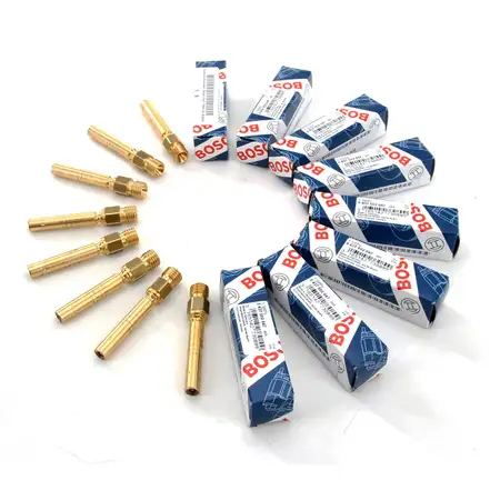 8x BOSCH 0437502047 Einspritzventil f&uuml;r MERCEDES 190 W201 W123 W124 W126 0000785623