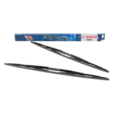 BOSCH 808 TWIN Windshield Wiper Set 650/650 mm for LAND ROVER Range Rover 3 L322 (Front)