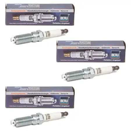 3x BERU Z376 Z&uuml;ndkerze Iridium f&uuml;r OPEL Insignia A Adam Astra J Corsa E Mokka Zafira C