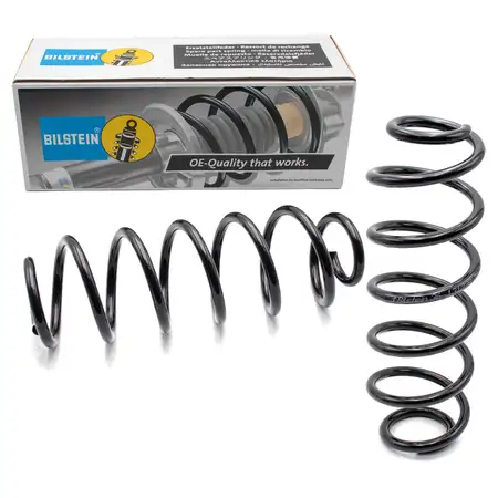 2x BILSTEIN B3 36-131228 Fahrwerksfeder f&uuml;r VW Golf 4 SKODA Octavia 1 hinten 1J0511115AL