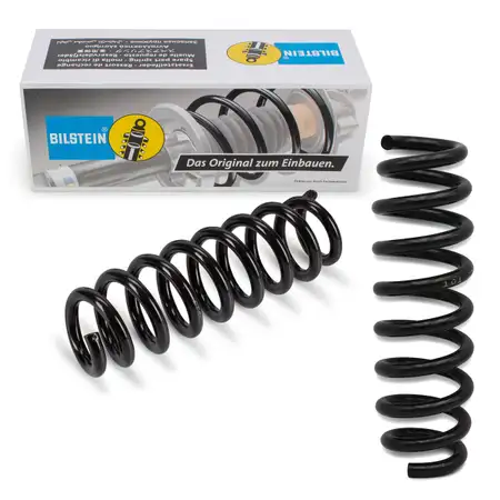 2x BILSTEIN B3 36-160228 Fahrwerksfeder f&uuml;r BMW Touring 316-323i 330d hinten 33536768250