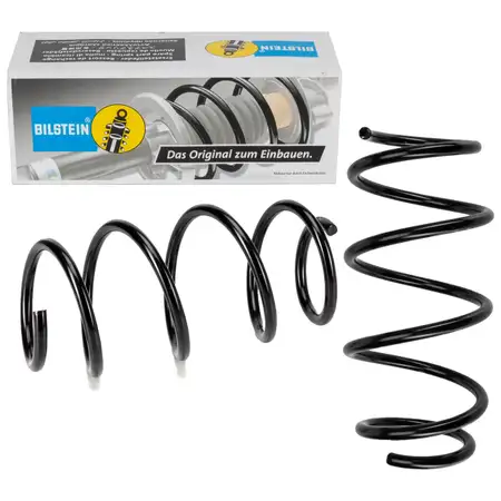 2x BILSTEIN B3 37-293123 Fahrwerksfeder f&uuml;r VW 7 MK7 2.0 TDI mit Standard-Fahrwerk vorne