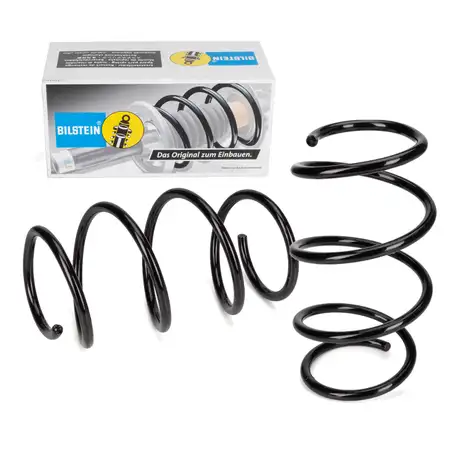 2x BILSTEIN B3 36-266722 Fahrwerksfeder f&uuml;r BMW 5er Standard Fahrwerk vorne 31331093071