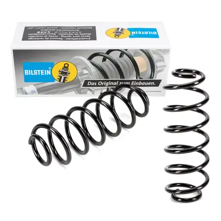 2x BILSTEIN B3 36-214549 Fahrwerksfeder f&uuml;r FORD Fiesta 5 MK5 6 MK6 hinten 1523225