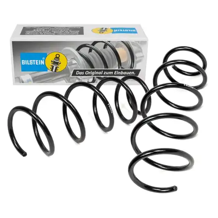 2x BILSTEIN B3 36-234042 Fahrwerksfeder f&uuml;r FIAT Grande/Punto Evo 199_ vorne