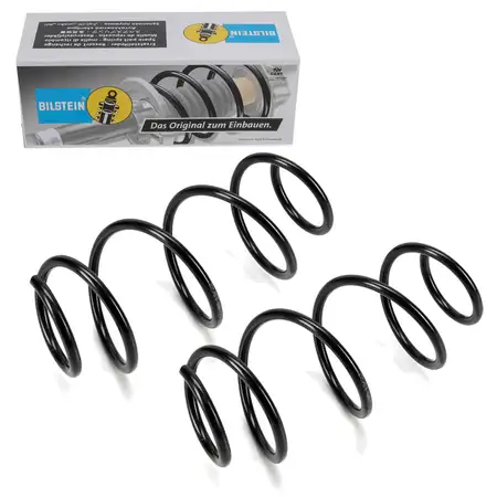 2x BILSTEIN B3 37-172305 Fahrwerksfeder f&uuml;r MERCEDES C-Klasse W204 S204 vorne 2043210404