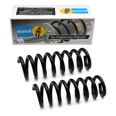2x BILSTEIN B3 36-154159 Fahrwerksfeder f&uuml;r MERCEDES E-Klasse W211 Hinterachse 2113240604