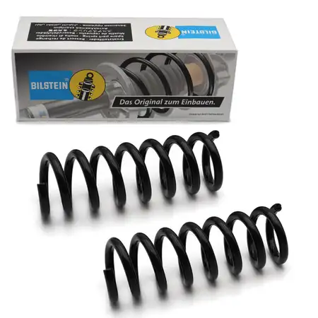 2x BILSTEIN B3 36-277193 Suspension Spring for MERCEDES E-Class W212, CLS C218 (Rear)