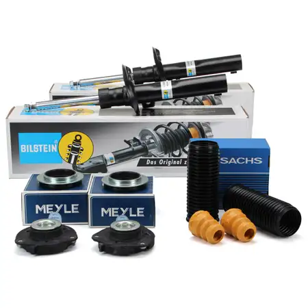 2x BILSTEIN B4 Sto&szlig;d&auml;mpfer + Staubschutz + Domlager f&uuml;r VW Golf Plus G07 G08 vorne