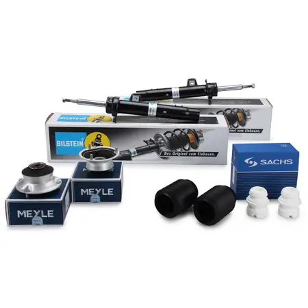 2x BILSTEIN B4 Sto&szlig;d&auml;mpfer + Staubschutz + Domlager f&uuml;r BMW 3er E90 E91 E92 vorne