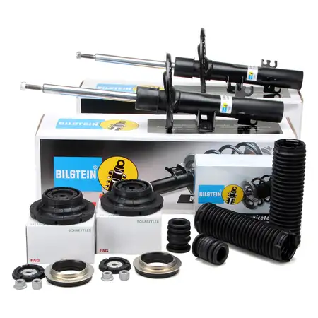 2x BILSTEIN B4 22-140098 Sto&szlig;d&auml;mpfer B1 Staubschutz FAG Domlager vorne f&uuml;r VW T5