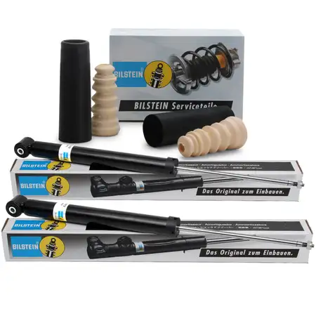 2x BILSTEIN B4 Sto&szlig;d&auml;mpfer + B1 Staubschutz f&uuml;r SKODA Fabia 1 VW Polo 9N hinten