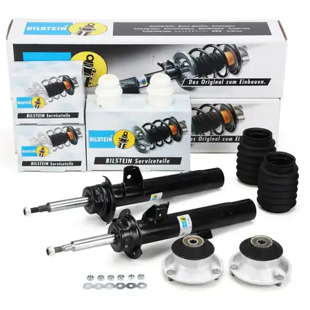 2x BILSTEIN B4 Sto&szlig;d&auml;mpfer + Staubschutz + B1 Domlager f&uuml;r BMW 3er E92 mit M-Technik vorne